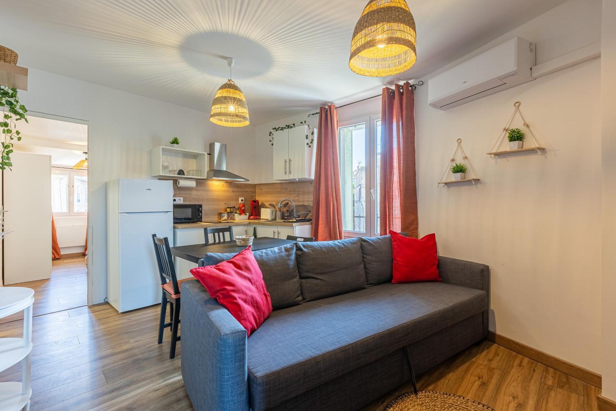 Apartment T3 Aqui Es Besiers - Centre-historique - Cathedrale & Halles - Clim - Wifi - Free Parking Sur Demande