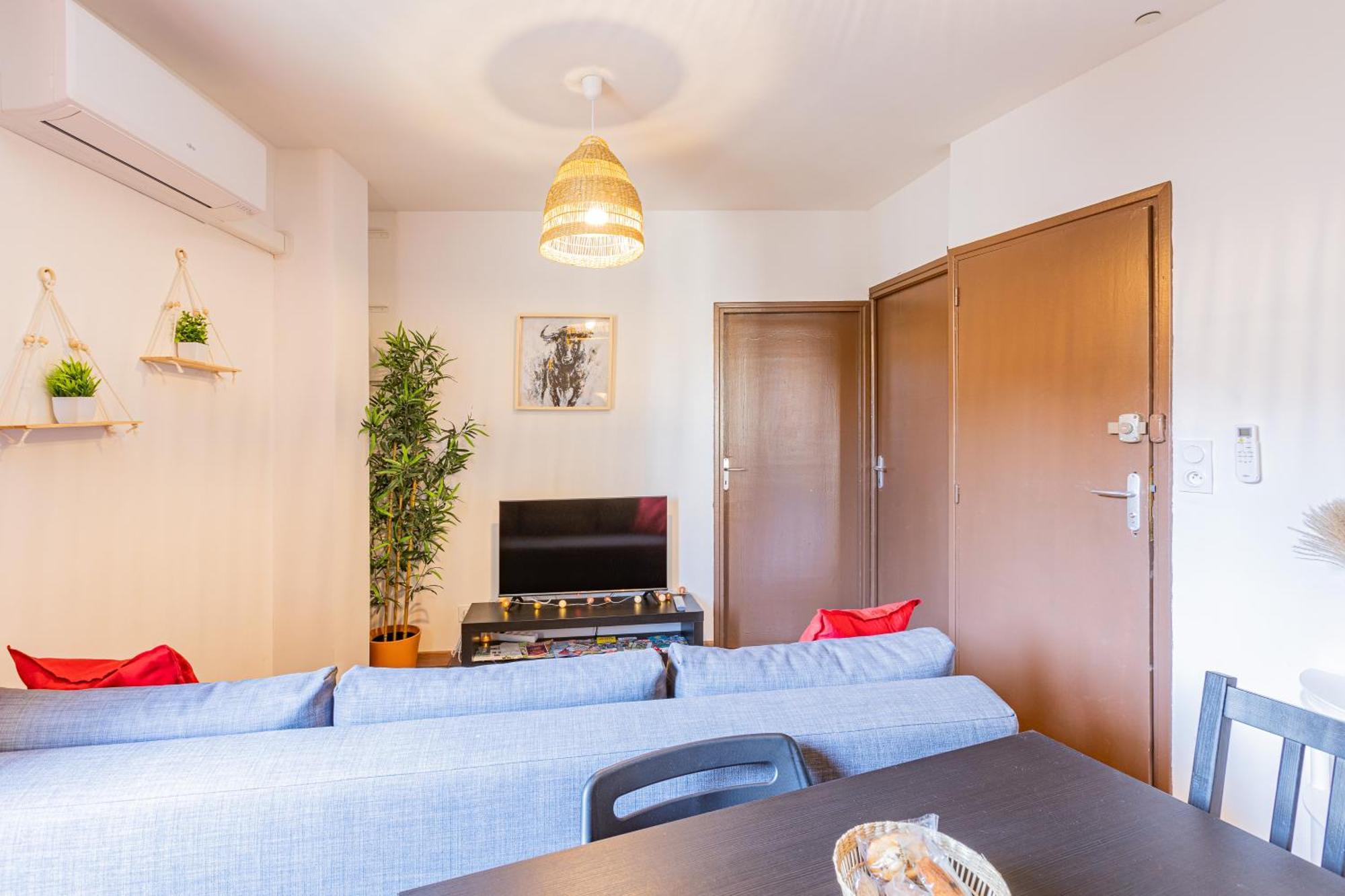 T3 Aqui Es Besiers - Centre-historique - Cathedrale & Halles - Clim - Wifi - Free Parking Sur Demande Apartment
