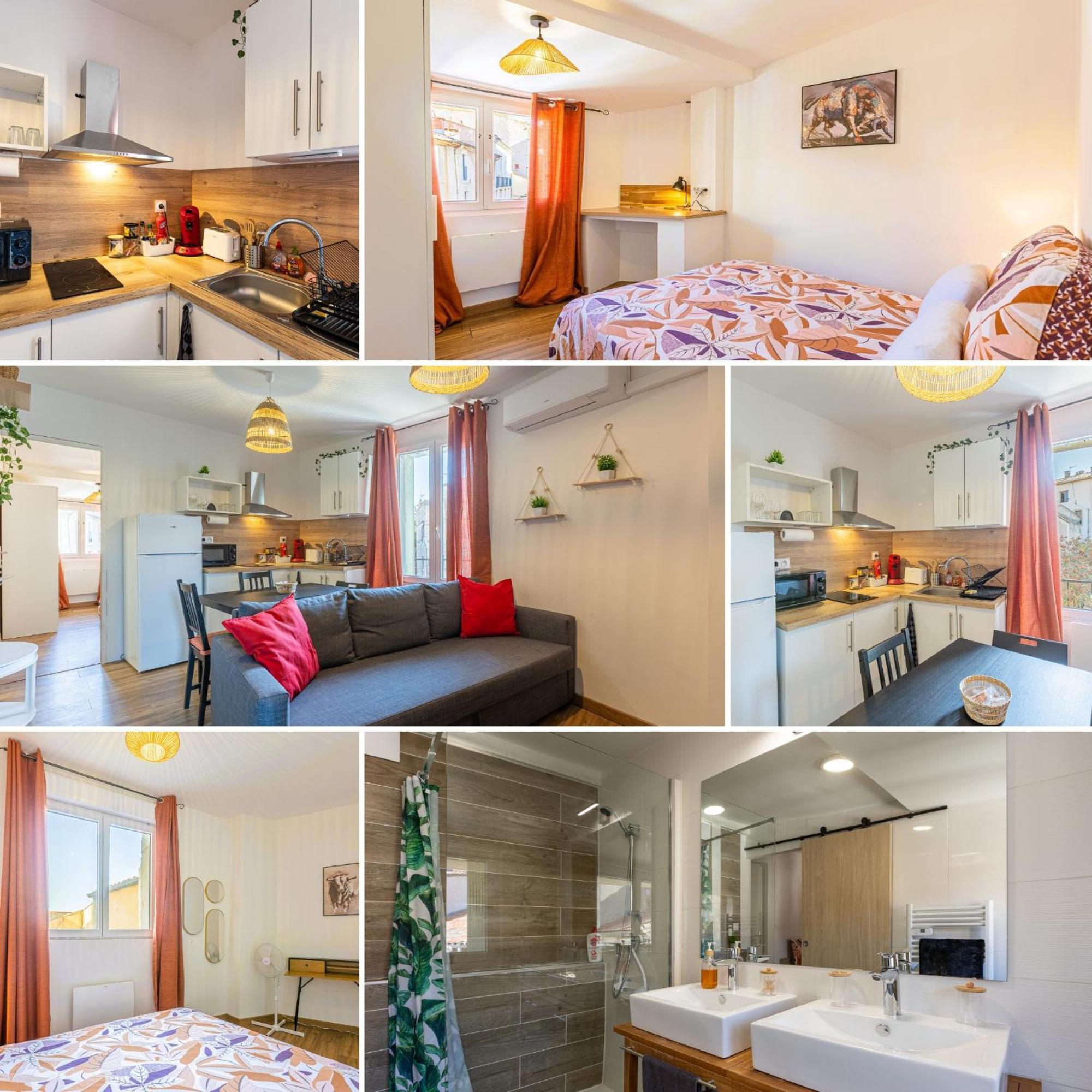 T3 Aqui Es Besiers - Centre-historique - Cathedrale & Halles - Clim - Wifi - Free Parking Sur Demande * Beziers